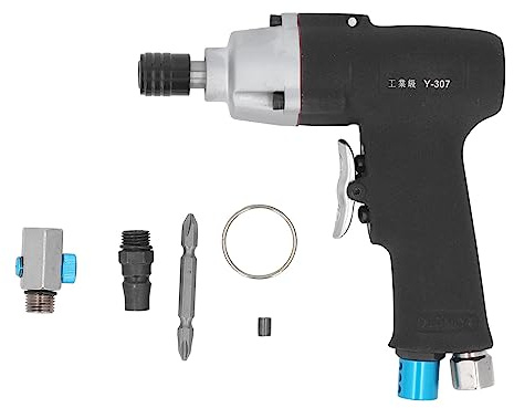 Avvitatore Ad Impulsi Ad Aria Compressa, Avvitatore Pneumatico Industriale 1/4 senza Caduta, Basso Rumore, 12.000 Giri/Min per Lavori in Catena di Montaggio