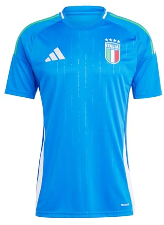 adidas FIGC H JSY Sportoberteile Herren, blu, XL