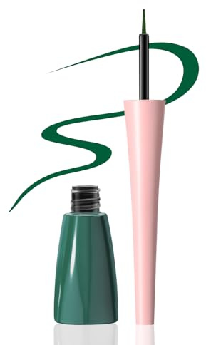 Boobeen Flüssiger Eyeliner-Stift, farbiger, wasserfest und wischfest, Präzisionsspitze für kühne Augen-Looks