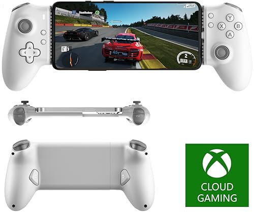 Foxfighter Mobile Gaming Controller for Android & iPhone 15/16 Series (USB-C) Xbox Controller for Mobile Phone - Dual Vibration, USB Type-C for Android