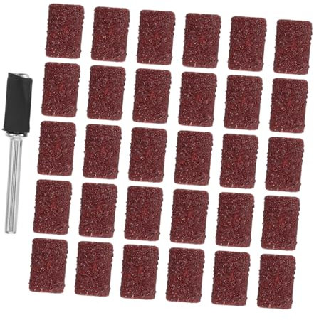 Holibanna Cabezal De De De Esmeril Accesorios De Lijado Para Herramientas Rotativas Fundas De Lijado Para Tambor