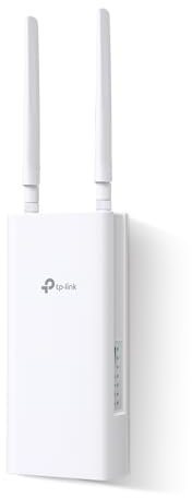TP-Link TL-MR100-Routeur WiFi extérieur 4G 300 Mbps, IP65 résistant aux intempéries, avec Fente SIM déverrouillée, Montage sur Poteau/Mur/fenêtre, connecter jusqu'à 32 appareils, Plug & Play