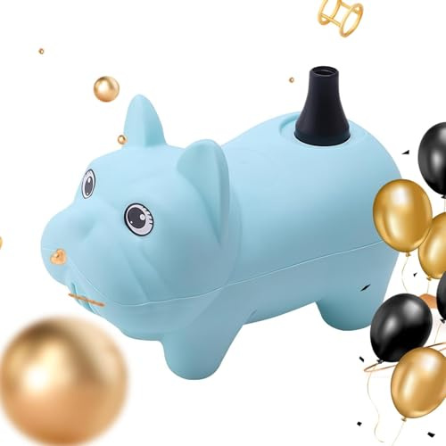 Elektrisk Ballongpump 300W Tyst, Plug-in och Bärbar | Maskin för att blåsa ballonger För Fester, Födelsedagar, Högtider, Gender Reveal, Firanden, Latex- Och Folieblåsbara