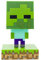Minecraft Zombie Licht - Offiziell lizenziertes Merchandise, tragbares Nachtlicht & Gaming-Raum-Dekor für Kinder, Geschenk für Gamer, batteriebetrieben, Grün