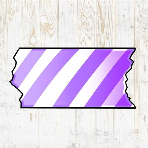 Washi Tape Decals Peel & Stick - Wall Vinyl Stickers - Kawaii DIY Craft Arts Cartoon Watercolor Colorful - Car Window Truck Laptop Tumbler - Boys Girls Kids Bedroom Room Decor DWSV20825