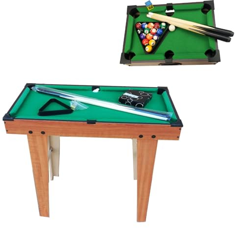 Billardtisch Kinder,Mini Pool Billardtisch,Klein Billardtisch Set 51x31x10cmcm,Billardtisch Spiel Set Tragbarer Stressabbau Tisch Snooker Puzzle Billardtisch für Kinder