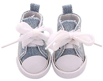 Doll Shoes, 14 Inch Doll Canvas Shoes Trainers Sneakers Dolls Accessories for 14'' Baby Dolls