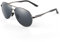 MXNXEU Sonnenbrille Herren Damen Fahrerbrille Polarisierte Unisex Outdoor Klassische Stile(Schwarz Linse Grau Rahmen)