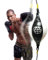 Speed Bag, Heavy Duty Boxing Trainingsball, Stressabbau Boxsack für Teenager und Erwachsene, Speed Training Bag, Boxen Fitnessgeräte Punchingball für Koordination und Ausdauer