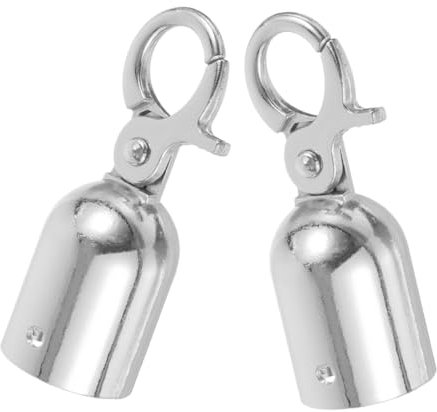 iplusmile -seil-endkappe Mit Karabinerhaken Kordel-endstopper Für Rungen Und Seilhaken Metall-verbindungselement Für Leitplankenseile Und