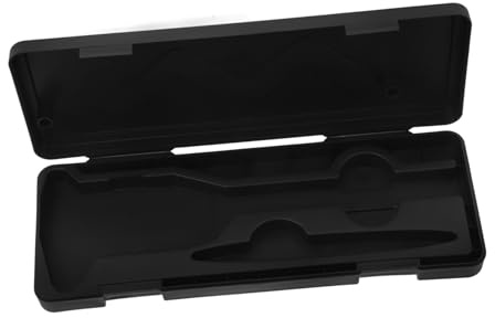 BAZEITFLOW Boîte à Pied à Coulisse Numérique en Plastique Boîtier D'étrier Boîte De Rangement Protection Solide Compact Et Portable Atelier, Garage 1 Unité