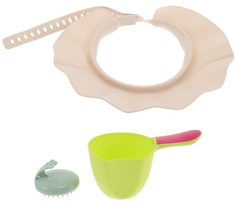 OUNONA Bonnet de Shampoing Imperméable en Pp et Tpe Brossage et Lavage pour Adultes et Garçon et Filles