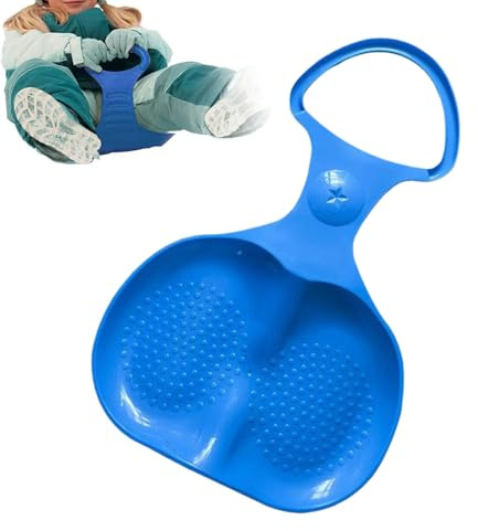 Luge à Neige avec poignée, poignée Portable, pour l'extérieur, l'hiver, Fournitures coulissantes pour l'école, Les Vacances, la, Les, Les Adultes, Les Adolescents, Les visiteurs, Les