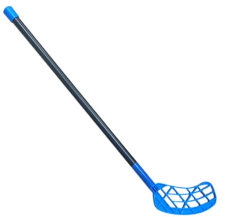 Milageto Stick Floorball para Niños Stick de Hockey de Campo para Al Aire Libre Entrenamiento Deportivo Verde, Azul