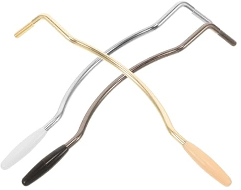 Housoutil Barra Guitarra Eléctrica de Acero Inoxidable Curvada, Sistema de Trémolo 3 Piezas para Principiantes y Vibraciones de Alta Frecuencia