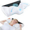 HOMCA Orthopädisches Kissen Memory Foam Nackenstützkissen Ergonomisches Kopfkissen für Seitenschläfer Rückenschläfer und Bauchschläfer, Waschbare Kisseneinzug, Schwarz