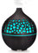 Bigqin Diffusore di Oli Essenziali (180 ml), Diffusore di Aromi Ultrasuoni Umidificatore con Luce LED a 7 Colori per Loiingredienta, Yoga, Spa e Camera da Letto - Venatura Legno Scuro