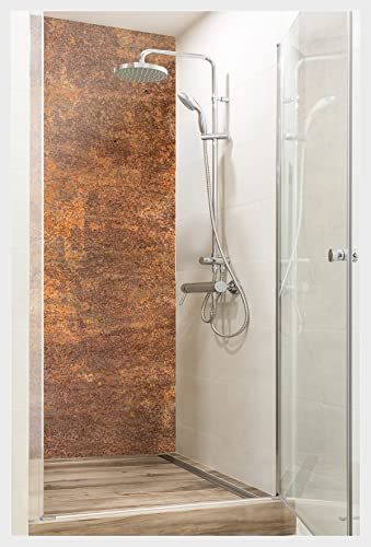 mySPOTTi Fresh - Selbstklebende Duschrückwand zum Aufkleben aus hochwertigem Material. Einfache Montage (90 x 210 cm, Mike)