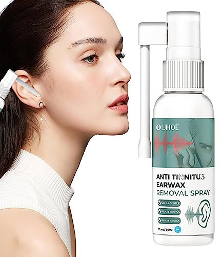 PW TOOLS Earwax Cleaner,Earwax Removal - Ears Cleaner Relieve Tinnitus Symptoms And Ringtones With Spray Design Prevent Hear Loss And Ear Cleaning Problems