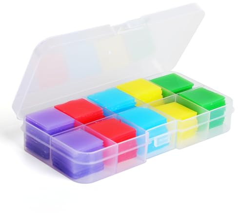 100PCS Diamond Painting Glue, Diamond Painting Wax with Storage Box, 5D Diamond Art Painting Accessories Tools for DIY Painting, Embroidery (2X2cm)