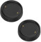 Uhr Ladegerät Typ-C Adapter Ladekabel Konverter Kompatibel für Amazfit Active 2/Bip 6 Smartwatch Ladegerät (ohne Kabel) (Schwarz*2)