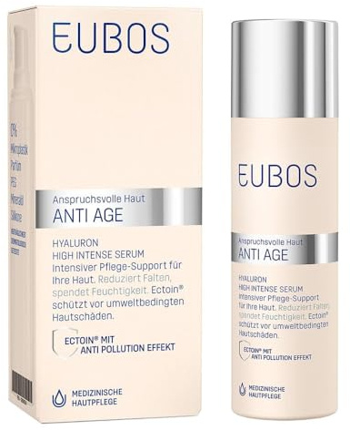 EUBOS Anti Age Hyaluron High Intense Serum für anspruchsvolle Haut, 30 ml Konzentrat