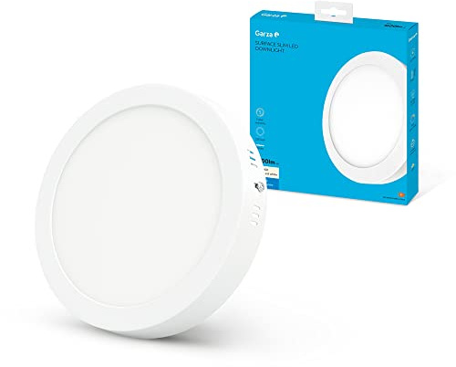 GARZA LED DOWNLIGHT CIRC SUP ø225 18W 1600LM 65K BLA