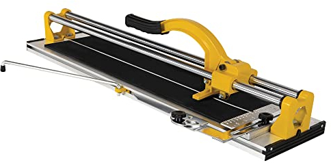 QEP 10630 - Cortador manual de azulejos de 61 cm con rueda de corte de tungsteno para porcelana y azulejos de cerámica