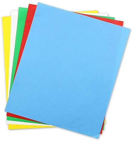 (Jede Farbe) Transfer Kohlepapier Set, 10 Blatt wasserlösliche Prägestifte, zum Kopieren von Mustern auf Stoff Leinwand Holzgewebe, 23x14cm (9x5.5inch)