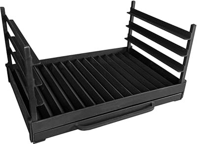 Cajón Barbacoa con Parrilla, Chimenea Grill con cenicero y guías. | Diferentes tamaños (65x55cm)