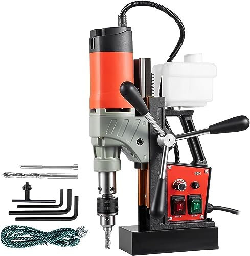 Trapano magnetico, macchina for perforazione da banco elettrica da 1200 W for l'ingegneria della struttura in acciaio