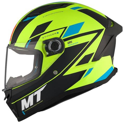 Casco Integral Stinger 2 ZIVZE C3 Verde Negro (L)