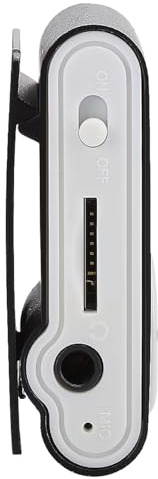 TOPINCN Mini Morsetto/Supporto in Metallo Supporto per Scheda di Memoria per Lettore MP3 Facile Memorizzazione della Musica, Schermo LCD da 0,8 Pollici, Auricolare da 3,5 Mm, Plastica, Come