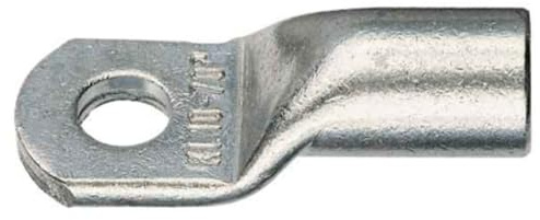 Dönges Capocorda tubolare non isolato, 35,0 mm², M8, senza foro di vista (capocorda standard, materiale di designazione, capicorda ad anello, confezione da 10 pezzi)