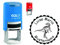 Stempel Kinderstempel DINOSAURIER - mit Motiv und persönlichem Namen - für Kinder