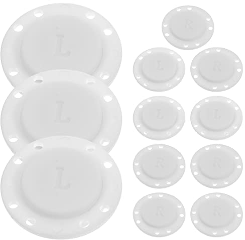 Healifty Magnetknöpfe 6 Paare Runde Nähknöpfe Für Jacken Und Windjacken Starke Magnetverschlüsse Für Basteln Und Handarbeiten