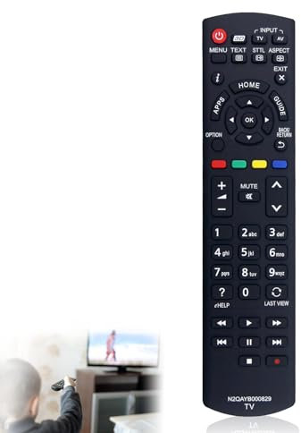 Funmo Fernbedienung Original（N2QAYB000830, Ersatzfernbedienung, Universal Fernbedienung, Smart TV-Fernbedienung, Idealer Ersatz für TVs