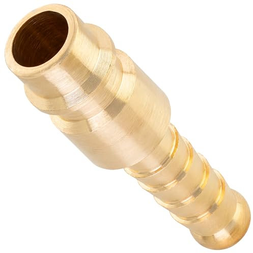 Poppstar Connecteur à Air Comprimé DN 7,2 avec Embout Ø 8mm pour Raccords d'Air Comprimé