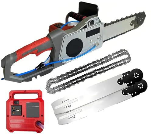 Motosierra De Mano Eléctrica Para Hormigón Con Cable 6500W, Profundidad De Corte De 48cm, Sierra Eléctrica De Cadena, sierra electrica podar arboles Para Cortar Muros Con De Supresión De Polvo