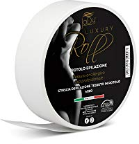 JaDy | Wachsstreifen Rolle | 100m, hypoallergen, für alle Hauttypen | kompatibel mit Warm- & Kaltwachs, vielseitig einsetzbar, einfache Anwendung | glatte, haarfreie Haut bei jeder Haarentfernung