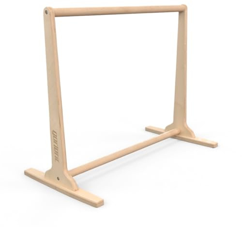 Barre parallèle à levier avant Gorletic – Stabilité supérieure pour la gymnastique suédoise et les tractions, barre de gymnastique, base large, longueur 105 cm,