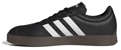 adidas Hombre VL Court Base Shoes, Core Black/FTWR White/Core Black, 43 1/3 EU