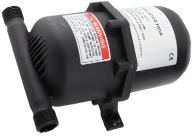 125 PSI ackumulatortank för marint husbil, tank vattenpump flödeskontroll tryck ackumulator 0,75 l, försuriserat vattensystem, tillbehör