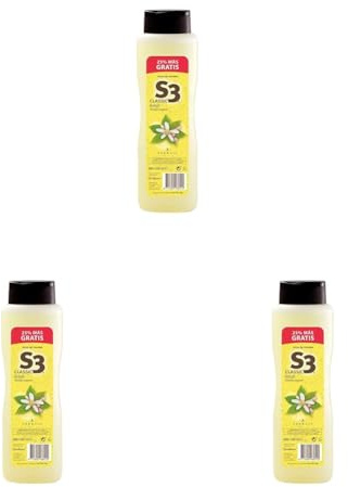 S3 CLASSIC FRESH colonia 750 ml, el embalaje puede variar (Paquete de 3)