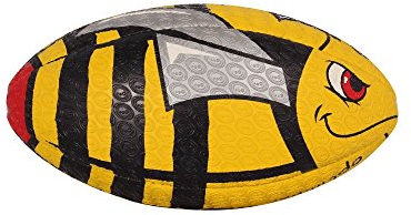 Optimum Rugby Ball - Balanced and Responsive for Accurate Handling and Kicking of Top-Performing Rugby Balls - Perfect for Training and Gameplay - 2-Ply 410g Ball - Stinger - Mini