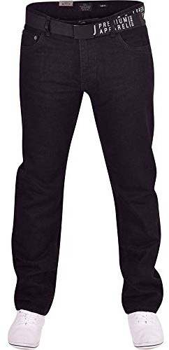 Smith and Jones Mens Jeans Regular Fit - Fashionable - Hardwearing Mens Denim Jeans in Dark Blue, Stonewash Blue, Black Jeans Mens - Sizes 28-44 Inch Waist