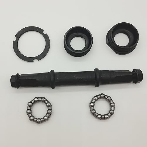 ZZRSDAN 3S Bicycle Bottom Bracket Cycle Crank Axle Square Taper, Bottom Bracket Axle