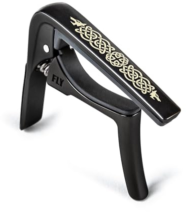 Trigger® Fly™ Capo Celtic Knot Edition Curved - Black
