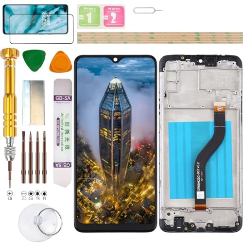 Gadget Troops Kit de repuesto de pantalla LCD para Samsung Galaxy A20S SM-A207F/DS, A207F, A207M, A2070
