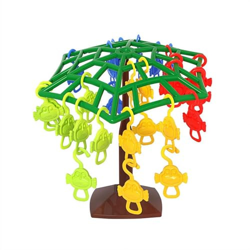 Monkey Around Game, Monkey Balance Tree Hand-eye Coordination Training Fun Stacking Game, Early Education Toys for Kids